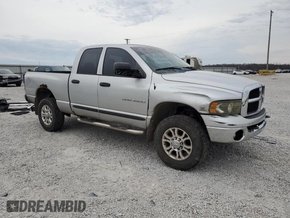 2005 Dodge 2500 SLT z VIN 3D7KS28C35G724397, wystawiony jako Copart lot #47537005 z przebiegiem 255 325 mil mil oraz Szkoda całkowita • Salvage title. Historia ofert i sprzedaży dostępna na DreamBid. Obrazek 4.