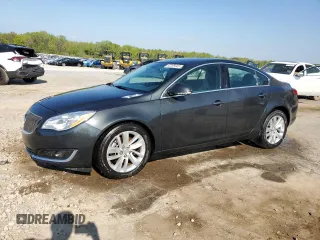 2015 Buick Regal Premium I with VIN 2G4GN5EX2F9121206, listed as a Copart auction lot 52399445 with 112,747 mi miles and Salvage Title. Bid and sale history available at carsss.com. Image 1.