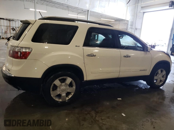 2007 GMC Acadia SLT with VIN 1GKEV33747J147223, listed as a Copart auction lot 68908164 with 0 mi miles and Non Repairable. Bid and sale history available at carsss.com. Image 3.