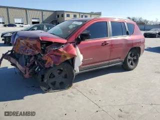 2016 Jeep Compass Sport with VIN 1C4NJDBB8GD741928, listed as a Copart auction lot 89400845 with 137,582 mi miles and Salvage Title. Bid and sale history available at carsss.com. Image 1.