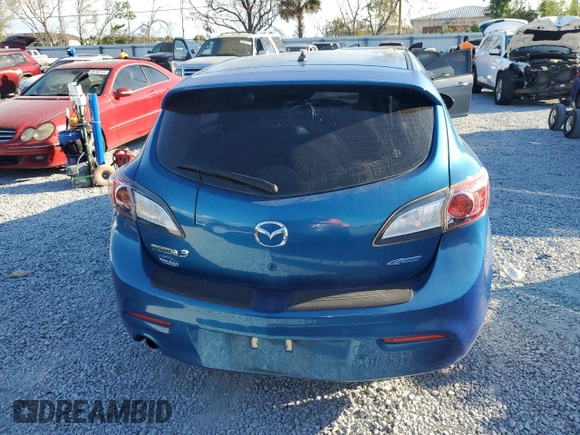 2012 Mazda 3 i Grand Touring with VIN JM1BL1M74C1665415, listed as a Copart auction lot 44910405 with 173,570 mi miles and Salvage Title. Bid and sale history available at DreamBid. Image 6.