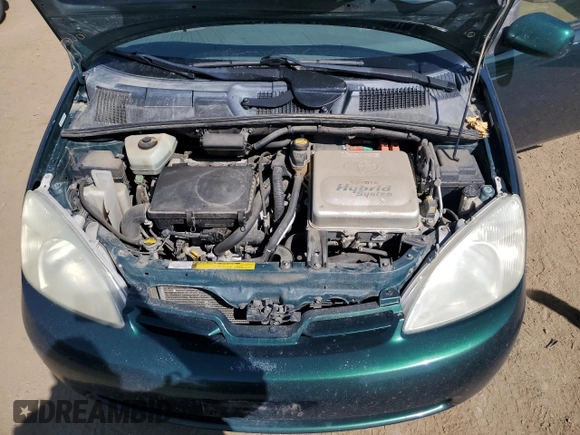 2001 Toyota Prius with VIN JT2BK12U410013451, listed as a Copart auction lot 52863195 with 200,680 mi miles and Salvage Title. Bid and sale history available at carsss.com. Image 11.