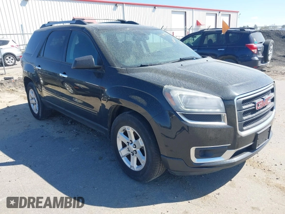 2015 GMC Acadia SLE with VIN 1GKKVPKD7FJ214039, listed as a IAAI auction lot 41849738 with 132,814 mi miles. Bid and sale history available at carsss.com. Image 1.