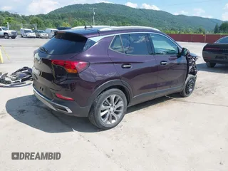2021 Buick Encore GX Essence with VIN KL4MMGSL0MB138843, listed as a IAAI auction lot 42605890 with 34,850 mi miles and . Bid and sale history available at DreamBid. Image 4.