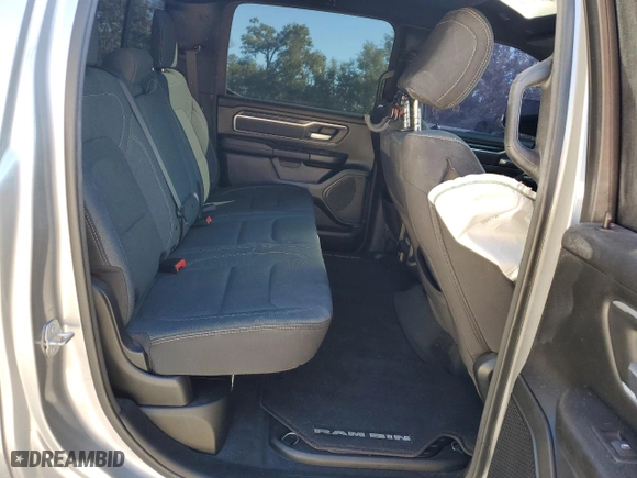 2022 Ram 1500 Big Horn with VIN 1C6RREMT6NN292656, listed as a Copart auction lot 82216904 with 130,483 mi miles and Salvage Title. Bid and sale history available at carsss.com. Image 11.