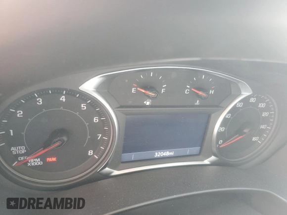 2024 GMC Terrain SLT with VIN 3GKALVEG7RL284388, listed as a Copart auction lot 61814845 with 32,048 mi miles and Salvage title. Bid and sale history available at DreamBid. Image 9.