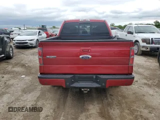 2013 Ford F-150 XL with VIN 1FTFW1ET2DFA67705, listed as a Copart auction lot 58591525 with 168,415 mi miles and Salvage title. Bid and sale history available at DreamBid. Image 6.