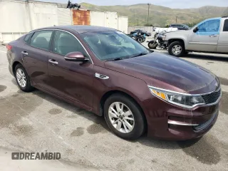 2018 Kia Optima LX with VIN 5XXGT4L31JG229497, listed as a Copart auction lot 57469045 with 119,629 mi miles and Salvage title. Bid and sale history available at DreamBid. Image 4.