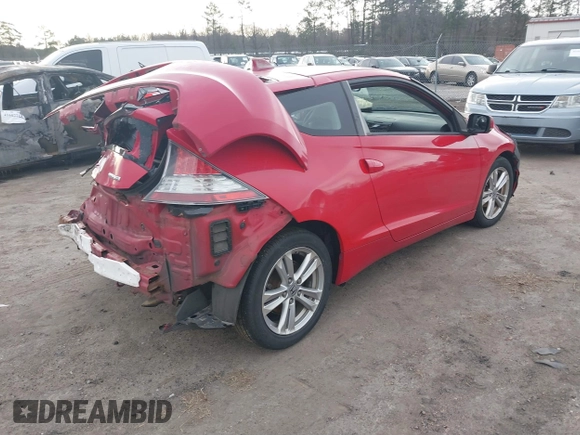 2011 Honda CR-Z with VIN JHMZF1C42BS012148, listed as a IAAI auction lot 41576057 with 222,737 mi miles and . Bid and sale history available at DreamBid. Image 4.