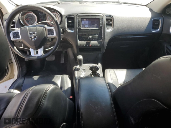 2012 Dodge Durango Citadel with VIN 1C4SDJET7CC309313, listed as a Copart auction lot 56491065 with 154,116 mi miles and Salvage title. Bid and sale history available at DreamBid. Image 8.