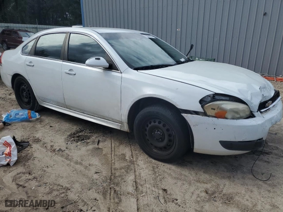 2012 Chevrolet Impala Police Police with VIN 2G1WD5E38C1306184, listed as a Copart auction lot 79396854 with 0 mi miles and Salvage Title. Bid and sale history available at carsss.com. Image 4.