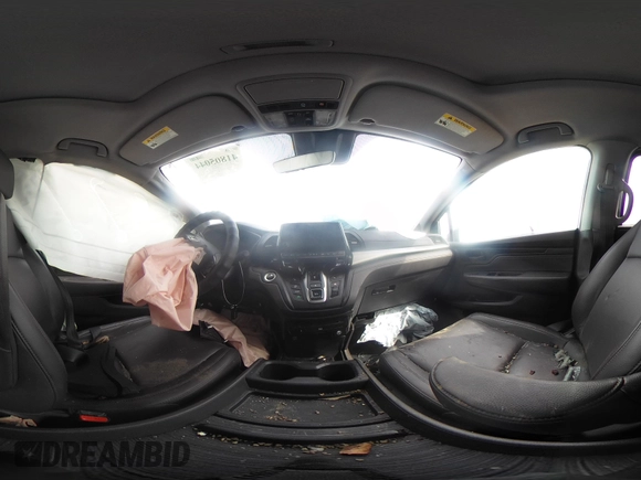 2018 Honda Odyssey Touring with VIN 5FNRL6H83JB008463, listed as a IAAI auction lot 41805044 with 65,001 mi miles. Bid and sale history available at carsss.com. Image 23.