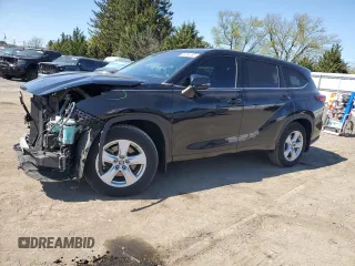 2020 Toyota Highlander LE with VIN 5TDBZRBH4LS511959, listed as a Copart auction lot 53354555 with 99,381 mi miles and Salvage title. Bid and sale history available at DreamBid. Image 1.