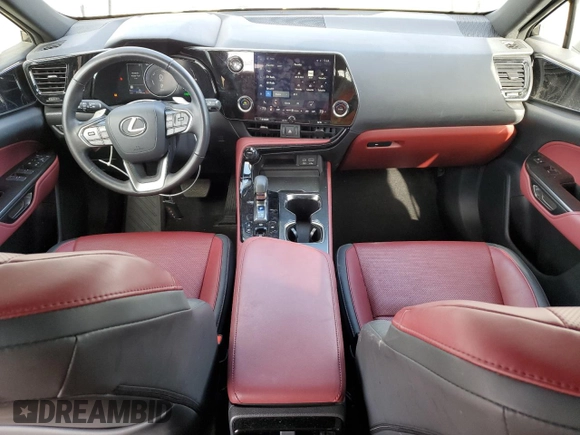 2024 Lexus NX 350h with VIN JTJAKCEZ6R5015994, listed as a Copart auction lot 43398635 with 19,798 mi miles and Salvage title. Bid and sale history available at DreamBid. Image 8.