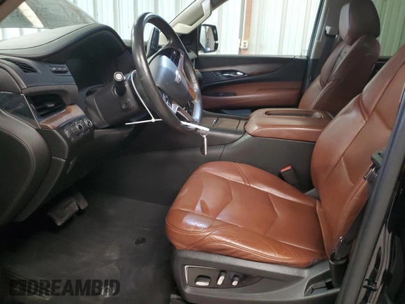 2015 Cadillac Escalade ESV Premium with VIN 1GYS4TKJ4FR631854, listed as a Copart auction lot 50346025 with 128,406 mi miles and Salvage title. Bid and sale history available at DreamBid. Image 7.
