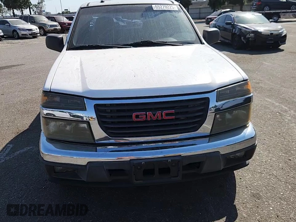 2008 GMC Canyon SLE1 with VIN 1GTCS19E088109552, listed as a Copart auction lot 65279225 with 191,816 mi miles and Salvage title. Bid and sale history available at DreamBid. Image 13.