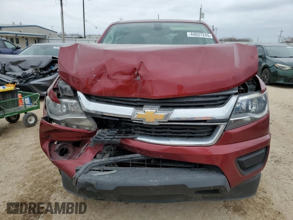 2018 Chevrolet Colorado 2WD LT with VIN 1GCGSCEA2J1200417, listed as a Copart auction lot 44037245 with 108,880 mi miles and Salvage Title. Bid and sale history available at DreamBid. Image 5.