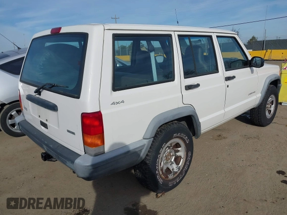 2000 Jeep Cherokee SE with VIN 1J4FF28S4YL162504, listed as a IAAI auction lot 41689558 with 174,476 mi miles. Bid and sale history available at carsss.com. Image 4.