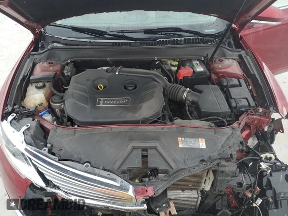 2016 Lincoln MKZ with VIN 3LN6L2G98GR634146, listed as a Copart auction lot 46396495 with 48,433 mi miles and Salvage Title. Bid and sale history available at carsss.com. Image 12.