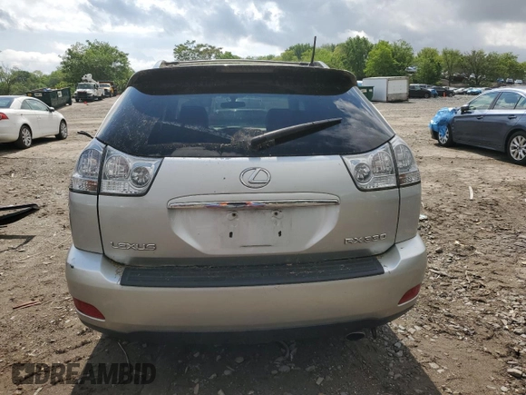 2004 Lexus RX 330 with VIN 2T2HA31U24C018543, listed as a Copart auction lot 55978525 with 159,968 mi miles and Salvage Title. Bid and sale history available at DreamBid. Image 6.