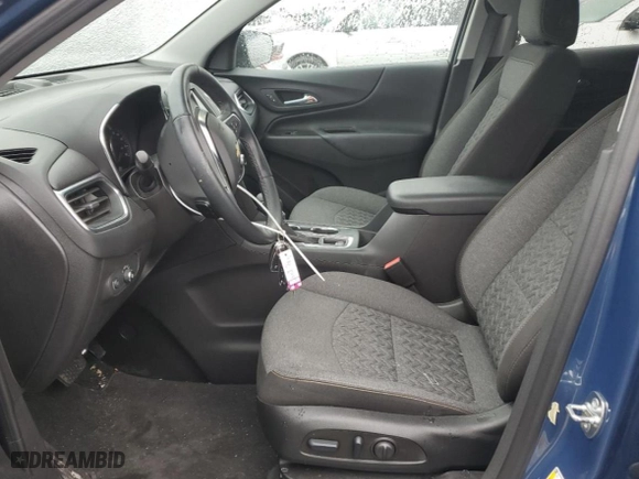 2024 Chevrolet Equinox LT with VIN 3GNAXKEG5RL258135, listed as a Copart auction lot 44190615 with 19,456 mi miles and Salvage Title. Bid and sale history available at carsss.com. Image 7.