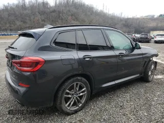 2020 BMW X3 M40i with VIN 5UXTY9C06L9C90087, listed as a Copart auction lot 46677165 with 41,644 mi miles and Salvage Title. Bid and sale history available at DreamBid. Image 3.