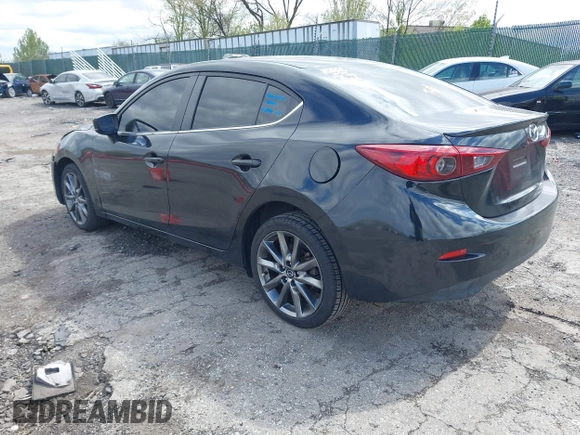 2018 Mazda 3 Touring with VIN 3MZBN1V35JM201844, listed as a IAAI auction lot 42051674 with 75,932 mi miles and . Bid and sale history available at DreamBid. Image 3.