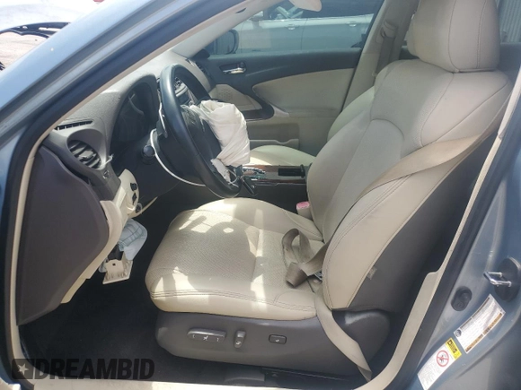 2010 Lexus IS 250 с VIN JTHBF5C21A5117610, выставлен на аукционе Copart как лот 64086605 с пробегом 143 594 миль миль и Списание • Salvage title. История ставок и продаж доступна на DreamBid. Изображение 7.