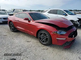 2021 Ford Mustang EcoBoost with VIN 1FA6P8TH8M5150250, listed as a Copart auction lot 38805533 with 23,804 mi miles. Bid and sale history available at carsss.com. Image 4.