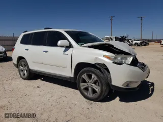 2011 Toyota Highlander Limited with VIN 5TDYK3EH4BS048257, listed as a Copart auction lot 46953495 with 167,037 mi miles and Salvage Title. Bid and sale history available at carsss.com. Image 4.