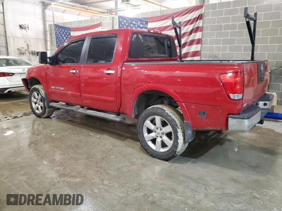 2012 Nissan Titan SV with VIN 1N6BA0EC6CN321585, listed as a Copart auction lot 80860004 with 141,092 mi miles and Salvage Title. Bid and sale history available at carsss.com. Image 2.