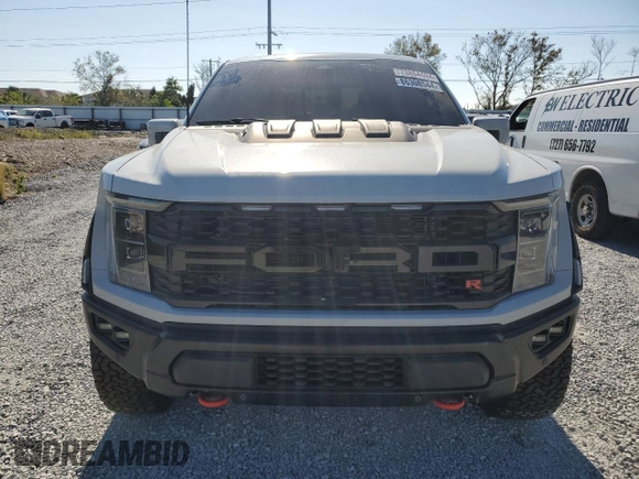 2023 Ford F-150 Raptor with VIN 1FTFW1RJ9PFA82277, listed as a Copart auction lot 86308544 with Not Provided miles and Salvage Title. Bid and sale history available at DreamBid. Image 5.