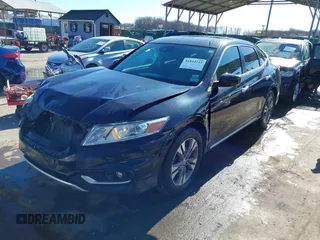 2014 Honda Crosstour EX-L with VIN 5J6TF1H54EL002092, listed as a IAAI auction lot 41844233 with 153,721 mi miles. Bid and sale history available at carsss.com. Image 2.