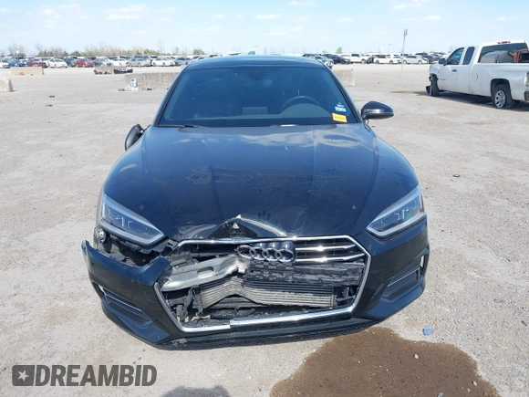 2019 Audi A5 Sportback Premium with VIN WAUANCF51KA061345, listed as a IAAI auction lot 41841741 with 84,732 mi miles. Bid and sale history available at carsss.com. Image 12.