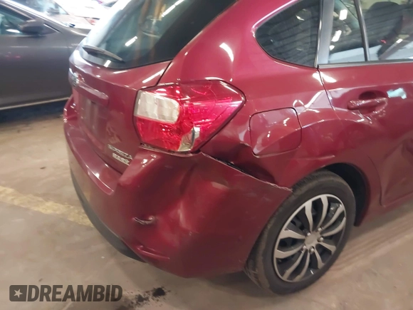 2015 Subaru Impreza Premium with VIN JF1GPAC64F8323886, listed as a IAAI auction lot 41939796 with 161,491 mi miles and . Bid and sale history available at DreamBid. Image 6.
