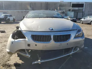 2006 BMW 6 Series 650Ci with VIN WBAEK13416CN76818, listed as a Copart auction lot 83292504 with 94,653 mi miles and Clean Title. Bid and sale history available at carsss.com. Image 5.