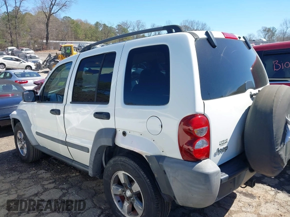 2007 Jeep Liberty Sport with VIN 1J4GK48K87W605357, listed as a IAAI auction lot 41810448 with 190,871 mi miles and . Bid and sale history available at DreamBid. Image 6.