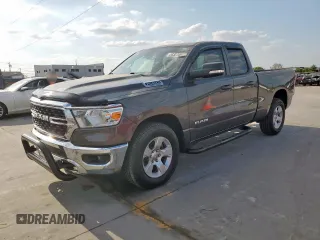 2022 Ram 1500 Big Horn z VIN 1C6RREBT6NN389729, wystawiony jako Copart lot #53327055 z przebiegiem 34 196 mil mil oraz Szkoda całkowita • Salvage title. Historia ofert i sprzedaży dostępna na DreamBid. Obrazek 1.