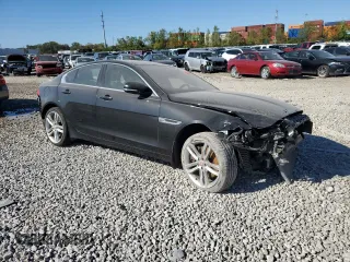 2017 Jaguar XE 35t Prestige with VIN SAJAK4BV7HA946778, listed as a Copart auction lot 74342964 with 0 mi miles and Salvage Title. Bid and sale history available at carsss.com. Image 4.