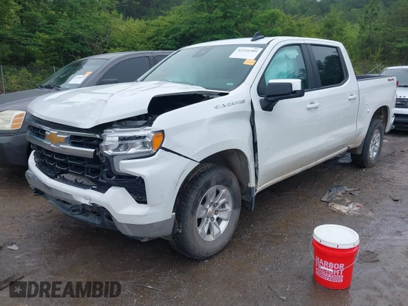 2025 Chevrolet Silverado 1500 LT z VIN 1GCUKDED4SZ123636, wystawiony jako IAAI lot #42216309 z przebiegiem 29 832 mil mil oraz . Historia ofert i sprzedaży dostępna na DreamBid. Obrazek 16.