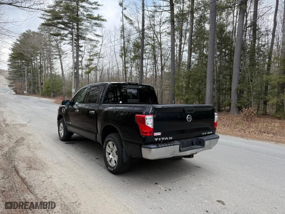 2017 Nissan Titan SV with VIN 1N6AA1EJ9HN510237, listed as a Copart auction lot 53729665 with 109,148 mi miles and Clean Title. Bid and sale history available at carsss.com. Image 3.