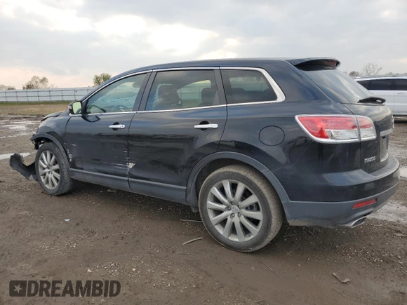 2008 Mazda CX-9 Sport with VIN JM3TB28A880141675, listed as a Copart auction lot 86398124 with 108,950 mi miles and Salvage Title. Bid and sale history available at DreamBid. Image 2.