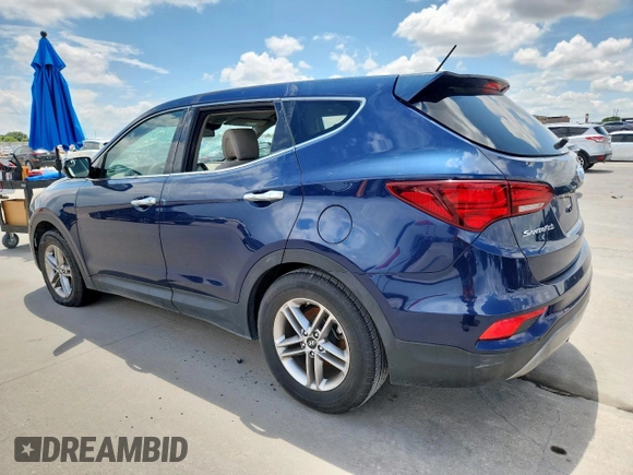 2018 Hyundai Santa Fe 2.4L с VIN 5XYZT3LB5JG505167, выставлен на аукционе Copart как лот 63854995 с пробегом 116 078 миль миль и Чистый • Clean title. История ставок и продаж доступна на DreamBid. Изображение 2.
