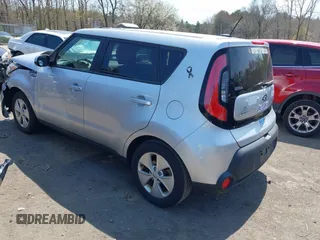 2015 Kia Soul with VIN KNDJN2A26F7767966, listed as a IAAI auction lot 42079812 with 25,870 mi miles and . Bid and sale history available at DreamBid. Image 3.