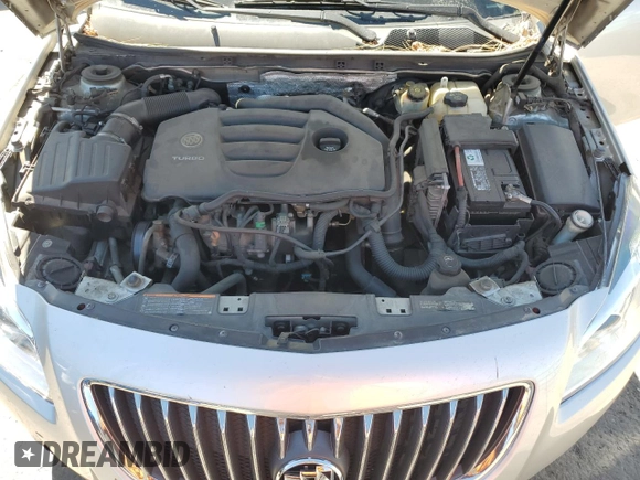 2011 Buick Regal CXL Turbo TO7 with VIN W04G15GV6B1077778, listed as a Copart auction lot 50821725 with 125,743 mi miles and Clean Title. Bid and sale history available at carsss.com. Image 11.