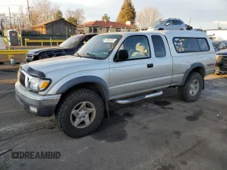 2002 Toyota Tacoma z VIN 5TEWN72N32Z087330, wystawiony jako Copart lot #48805095 z przebiegiem Nie podano mil oraz Szkoda całkowita • Salvage title. Historia ofert i sprzedaży dostępna na DreamBid. Obrazek 1.