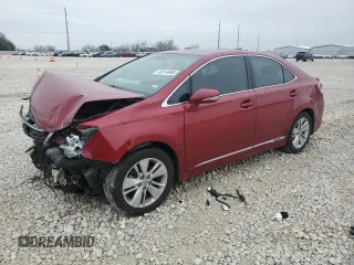 2011 Lexus HS with VIN JTHBB1BA4B2047925, listed as a Copart auction lot 45814995 with 162,886 mi miles and Salvage Title. Bid and sale history available at carsss.com. Image 1.