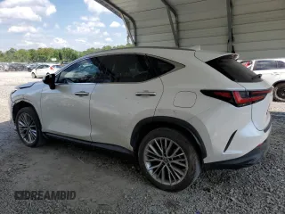 2022 Lexus NX 350 Premium with VIN JTJGGCEZ2N5001032, listed as a Copart auction lot 57630155 with 24,050 mi miles and Salvage title. Bid and sale history available at DreamBid. Image 2.