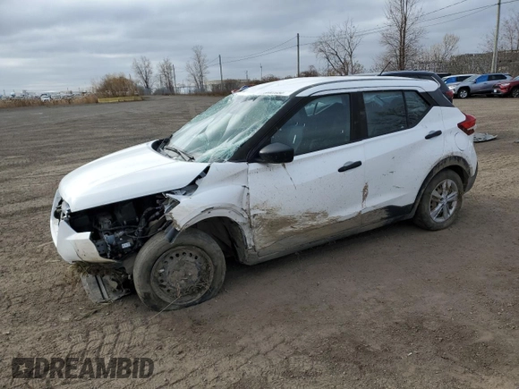 2019 Nissan Kicks S with VIN 3N1CP5CU8KL505538, listed as a Copart auction lot 80825934 with 88,022 mi miles and Salvage Title. Bid and sale history available at DreamBid. Image 1.