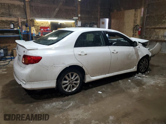 2010 Toyota Corolla with VIN 1NXBU4EE0AZ280436, listed as a Copart auction lot 47689945 with 119,559 mi miles and Clean Title. Bid and sale history available at carsss.com. Image 3.